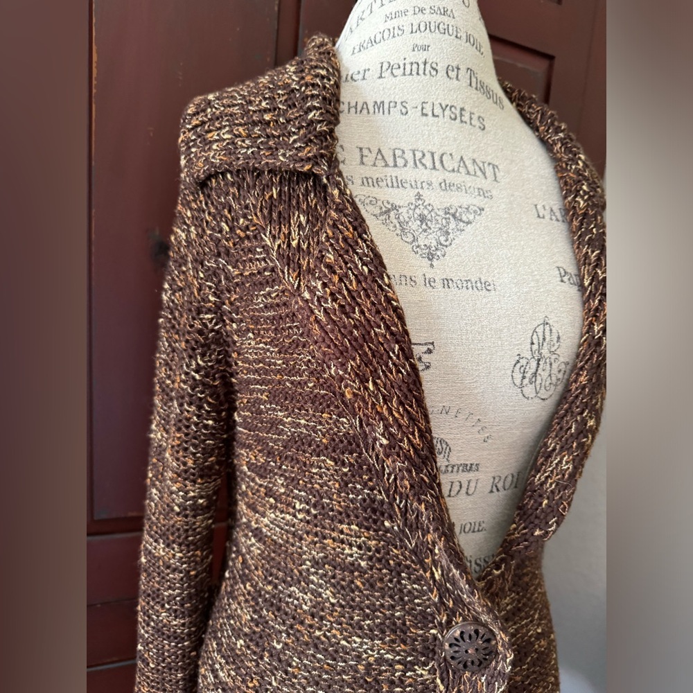 XL BCBG Brown Cardigan - Picture 7 of 15